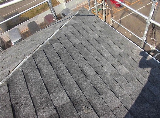 加古川市のカバー工事で使用したリッジウェイ